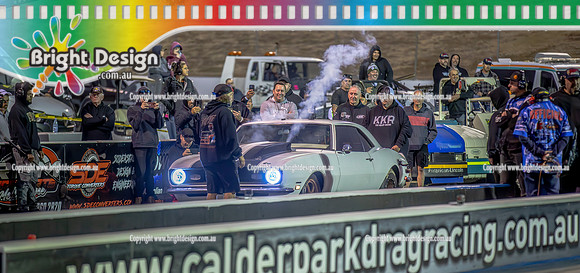 Street Outlaws NPK No Prep Kings vs Australia @ Calder D2 19 March 2023 (149316) LIZZY MUSI
