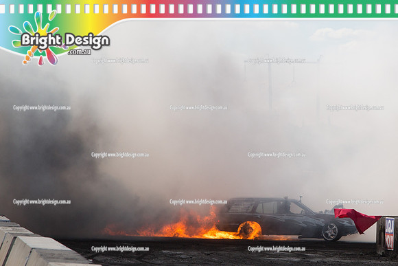 Summernats 28 Saturday 3 Jan 2015  Bright Design (5880)  TUFFST