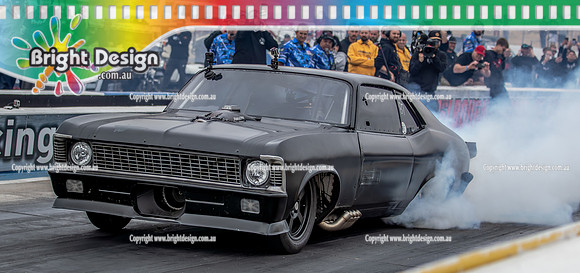 AAAA Street Outlaws NPK No Prep Kings vs Australia @ Calder D2 19 March 2023 (148436) SHAWN MURDER NOVA