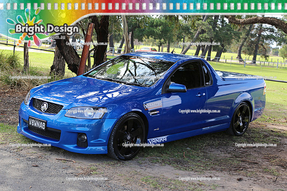 All Holden Day @  Dandeonong 7 April 2013  Bright Design (1027)  V8WNAB