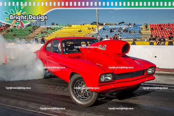 AA King of the Hill @ Calder Park Drag Racing Saturday 26 January 2019 (110242)-2   971 RED CAPRI TONY COSSALITO