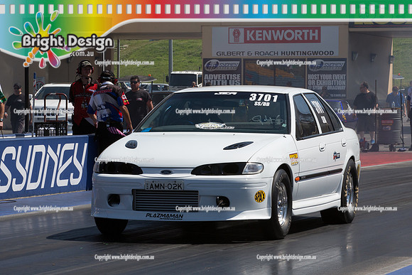 Australian Nationals @ Sydney Dragway Saturday 1 November 2014   (11017)  AMNO2K  SSBB  3701  RAY FAIRFULL