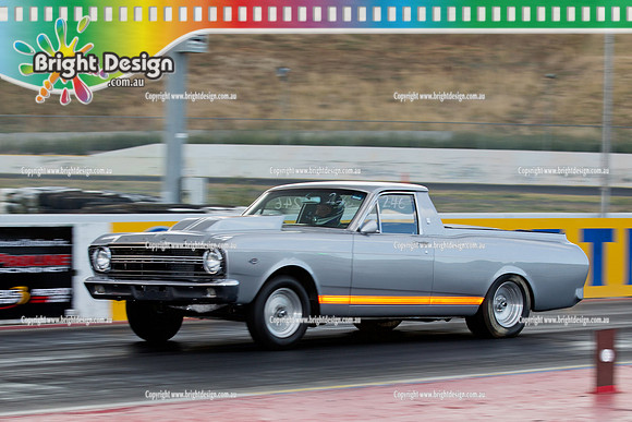 ANDRA Street Meet @ Calder Park Raceway  FRI 10 Jan 2014  (5904)  ENTRANT 246  tbc FORD Silver Ute