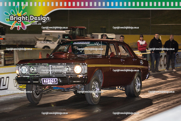 ANDRA Street Outlaws Drag Racing Quals Rnd 4 @ Calder Park  5 August 2014 (23156)  AGROGS