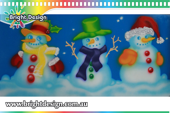 6-60 SM-07 WM Snowman from design 2 Outdoor Christmas Displays