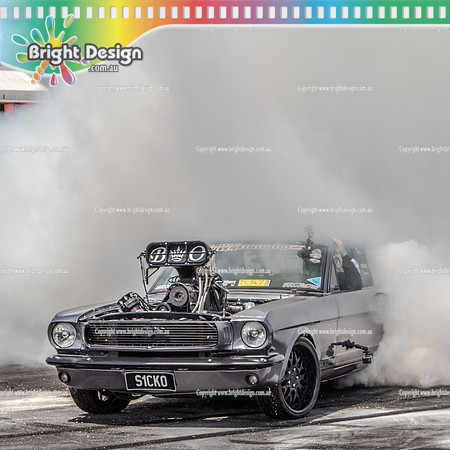 Summernats 32 Sunday 6 Jan 2019  BDMP0137  S1CKO BURNOUT square