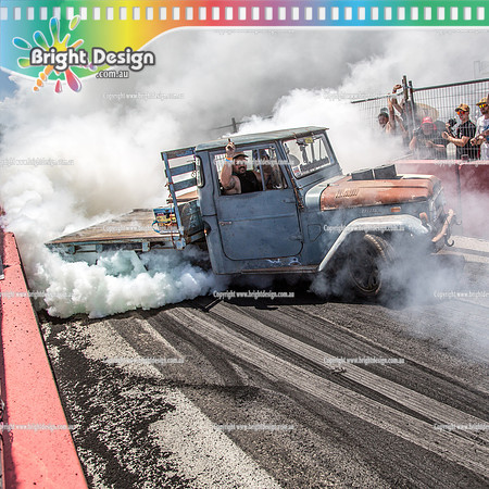 Summernats 32 Friday 4 Jan 2019  BDMP2829  FARMHACK Burnout Skid Row Lunatic Lane square