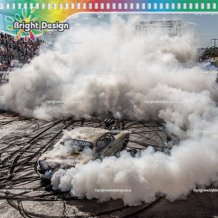 Summernats 32 Thursday 3 Jan 2019  BDMP1376   WARBIRD BURNOUT square