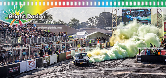 Summernats 32 Thursday 3 Jan 2019  BDMP1898  FATLX BURNOUT
