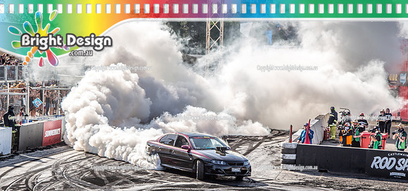 Summernats 32 Thursday 3 Jan 2019  BDMP1864   DAMAGE BURNOUT