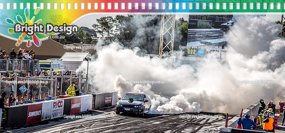 Summernats 32 Thursday 3 Jan 2019  BDMP1860  DAMAGE BURNOUT