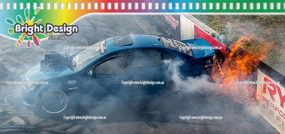 Summernats 32 Thursday 3 Jan 2019  BDMP1844   IH8FDS FIRE BURNOUT