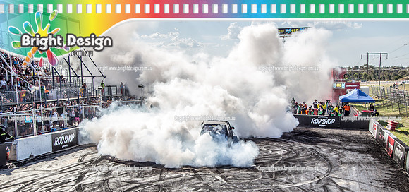 Summernats 32 Thursday 3 Jan 2019  BDMP1754  HAMMERTIME BURNOUT