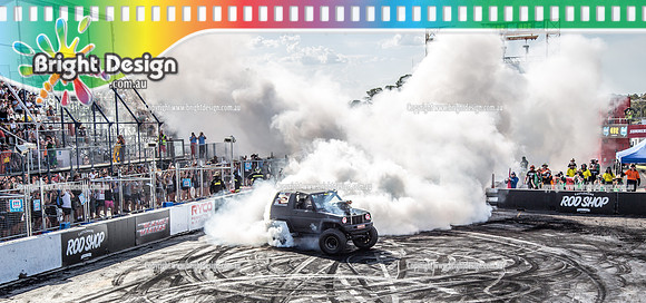 Summernats 32 Thursday 3 Jan 2019  BDMP1749  HAMMERTIME BURNOUT