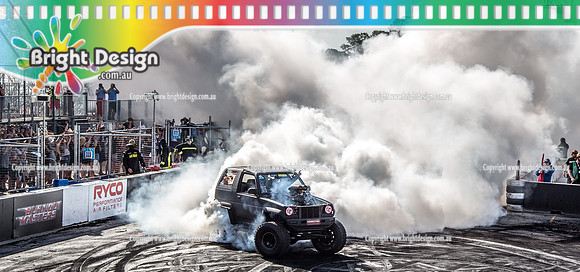Summernats 32 Thursday 3 Jan 2019  BDMP1748   HAMMERTIME BURNOUT