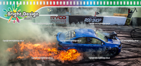 Summernats 32 Thursday 3 Jan 2019  BDMP1509-2  WIDEOPEN BURNOUT