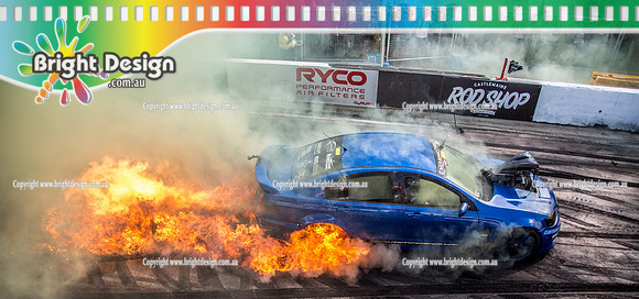 Summernats 32 Thursday 3 Jan 2019  BDMP1508-2  WIDEOPEN BURNOUT