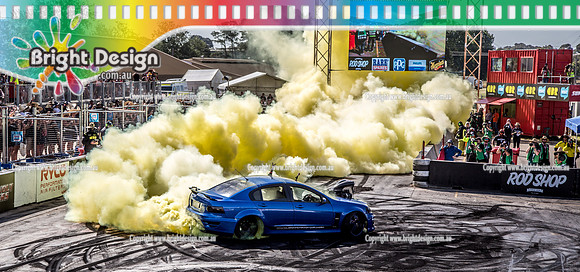 Summernats 32 Thursday 3 Jan 2019  BDMP1484 WIDEOPEN BURNOUT