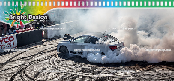 Summernats 32 Thursday 3 Jan 2019  BDMP1455  HELLRAZOR BURNOUT