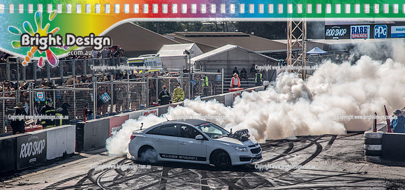 Summernats 32 Thursday 3 Jan 2019  BDMP1445 HELLRAZOR BURNOUT