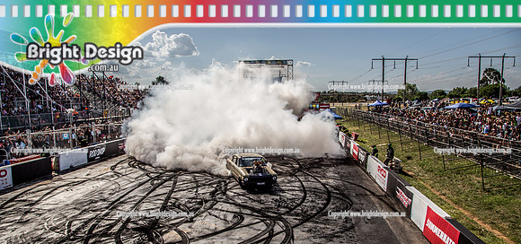 Summernats 32 Thursday 3 Jan 2019  BDMP1374  WARBIRD BURNOUT