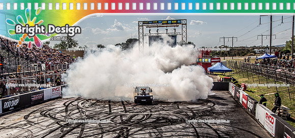 Summernats 32 Thursday 3 Jan 2019  BDMP1371  WARBIRD BURNOUT