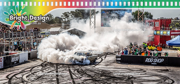 Summernats 32 Thursday 3 Jan 2019  BDMP1370-2  WARBIRD BURNOUT