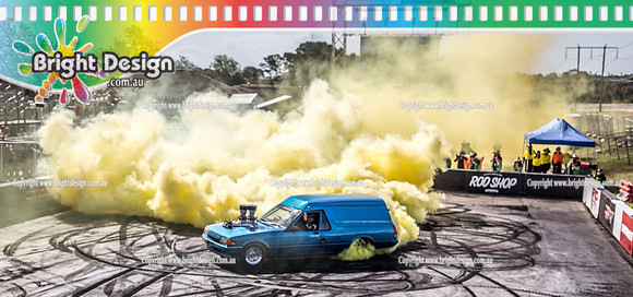 Summernats 32 Thursday 3 Jan 2019  BDMP1356 GAMBLE BURNOUT