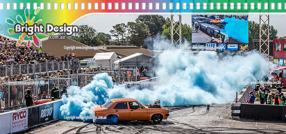 Summernats 32 Thursday 3 Jan 2019  BDMP1315  PEPERIT BURNOUT