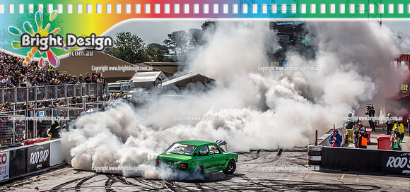 Summernats 32 Thursday 3 Jan 2019  BDMP1261-2  TUFF20 BURNOUT