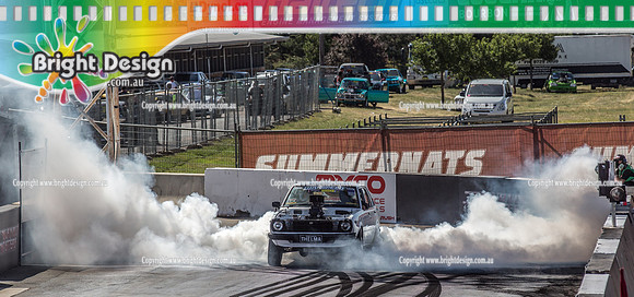 Summernats 32 Thursday 3 Jan 2019  BDMP1201  THELMA BURNOUT