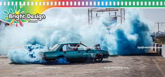 Summernats 32 Thursday 3 Jan 2019  BDMP1126  FLIRT BURNOUT