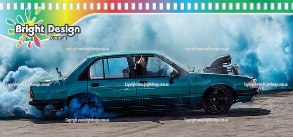 Summernats 32 Thursday 3 Jan 2019  BDMP1125  FLIRT BURNOUT