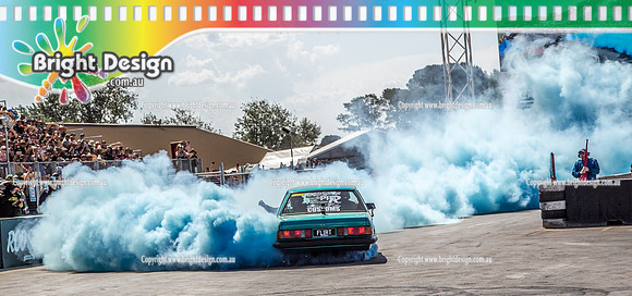 Summernats 32 Thursday 3 Jan 2019  BDMP1120  FLIRT BURNOUT