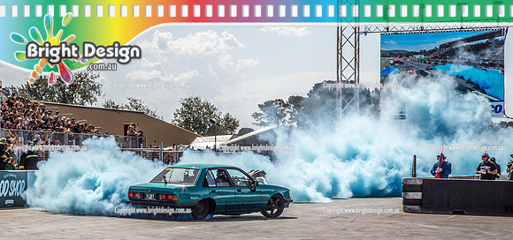 Summernats 32 Thursday 3 Jan 2019  BDMP1119  FLIRT BURNOUT