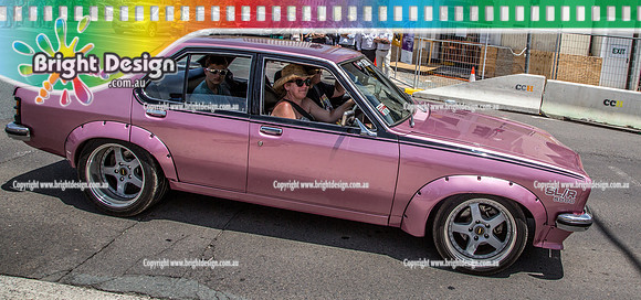 Summernats 32 Thursday 3 Jan 2019  BDMP0222  PINK SLR TBC STREET CRUISE