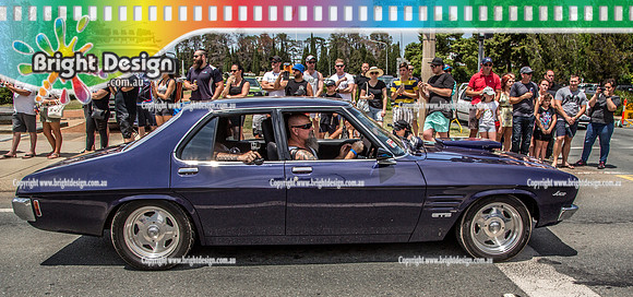 Summernats 32 Thursday 3 Jan 2019  BDMP0171  BLUE HQ TBC STREET CRUISE
