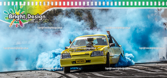Summernats 32 Friday 4 Jan 2019  BDMP3260  HAZARD BURNOUT