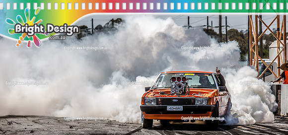 Summernats 32 Friday 4 Jan 2019  BDMP3153  4DH8RS BURNOUT