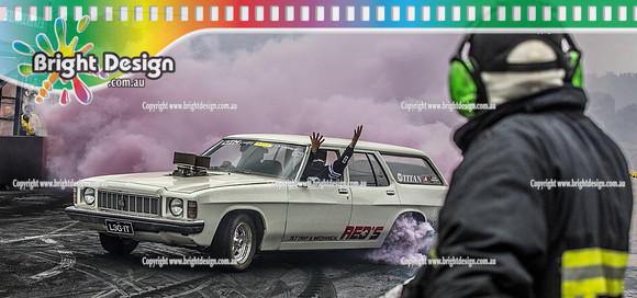 Summernats 32 Saturday 5 Jan 2019  BDMP8127   L3GIT BURNOUT