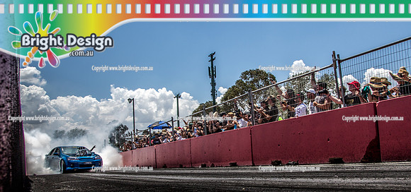 Summernats 32 Friday 4 Jan 2019  BDMP2957   SYNSTA Burnout Skid Row Lunatic Lane