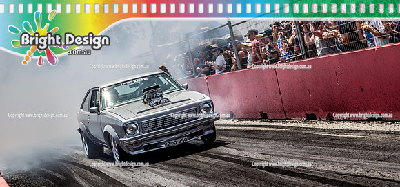 Summernats 32 Friday 4 Jan 2019  BDMP2931   ZOO350 Burnout Skid Row Lunatic Lane
