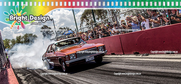 Summernats 32 Friday 4 Jan 2019  BDMP2924   YJG10C Burnout Skid Row Lunatic Lane