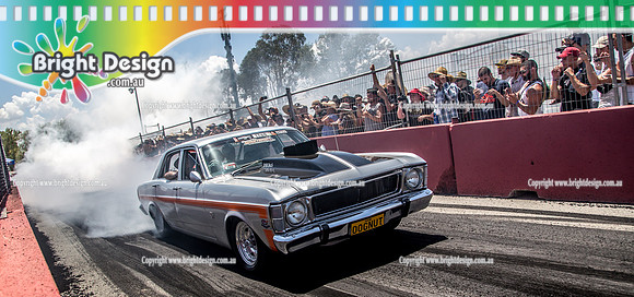 Summernats 32 Friday 4 Jan 2019  BDMP2738-2   DOGNUT Burnout Skid Row Lunatic Lane