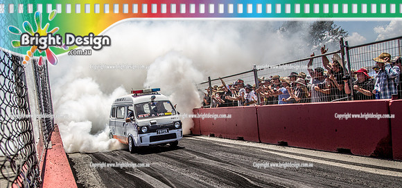 Summernats 32 Friday 4 Jan 2019  BDMP2724    FRYER Burnout Skid Row Lunatic Lane