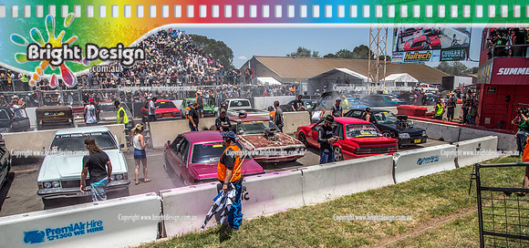 Summernats 32 Friday 4 Jan 2019  BDMP2549  WORLD RECORD BURNOUT
