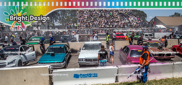 Summernats 32 Friday 4 Jan 2019  BDMP2546  WORLD RECORD BURNOUT
