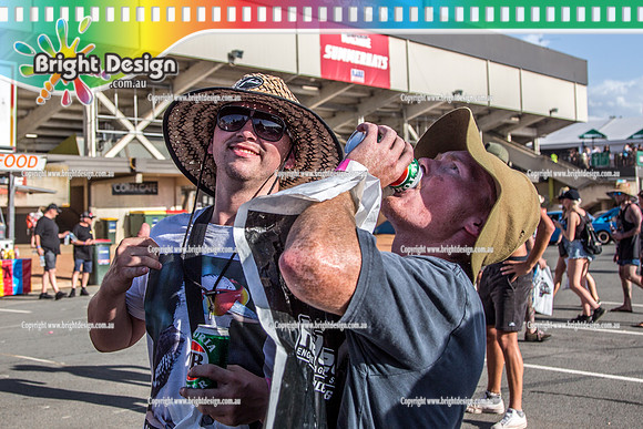 Summernats 32 Thursday 3 Jan 2019  BDMP2057  TUFF STREET CROWD