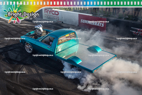 Summernats 32 Thursday 3 Jan 2019  BDMP2013  LOOSEQ BURNOUT