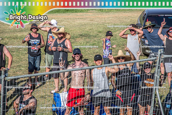 Summernats 32 Thursday 3 Jan 2019  BDMP1957  BURNOUT CROWD